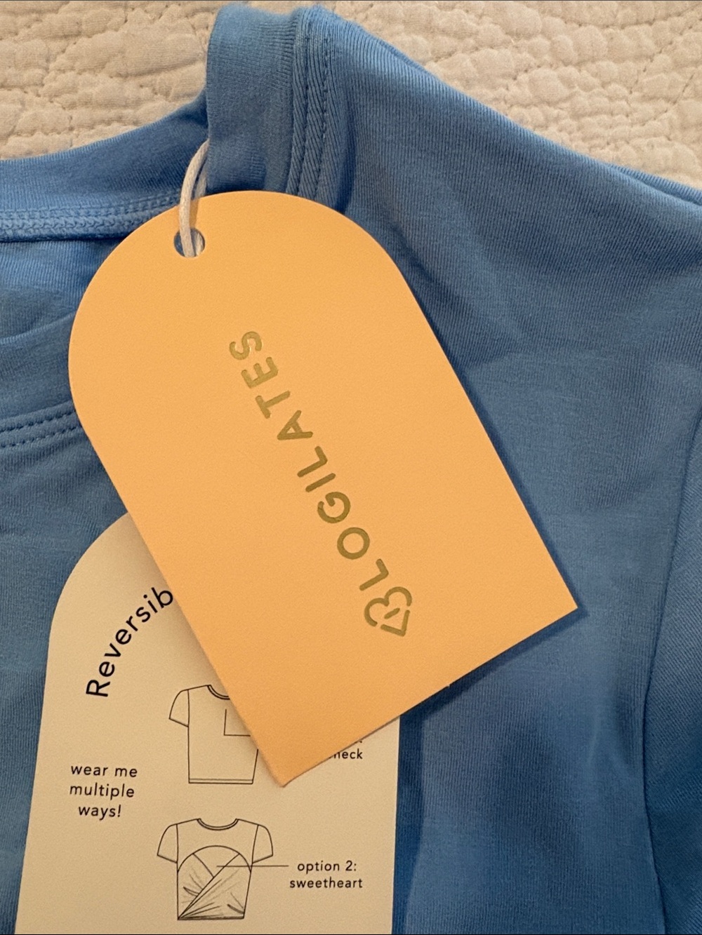 Blogilates Reversible Bow Back Tee - Picture 3 of 4